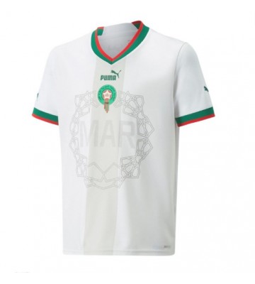 Lacne Muži Futbalové dres Maroko MS 2022 Krátky Rukáv - Preč